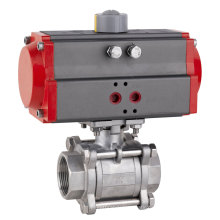 Pneumatic Actuator 3-PCS Ball Valve